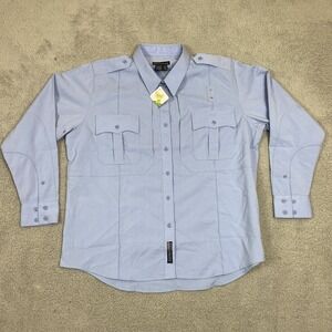 5.11 Tactical Shirt Womens 2XL Button Front Blue Patrol Duty Uniform A-Class NWT